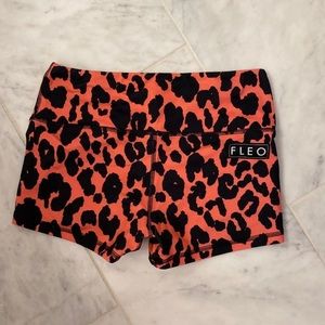 EUC fleo hro cheetah shorts. Medium
